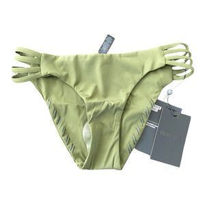 Hurley Quick Dry Stretchy Max Surf Bikini Bottom NWT Size Women's XS Olive Green